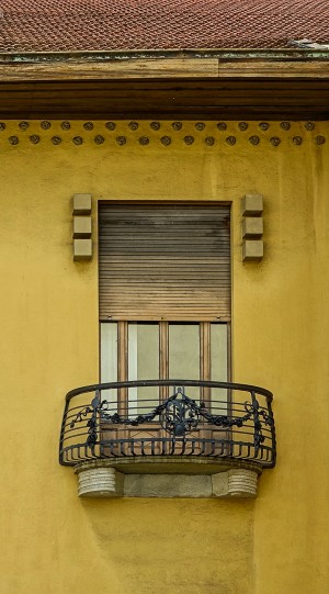 Particolare balcone - casa Javelli/D'Aronco (ASCT, PE I cat. 1903/369)