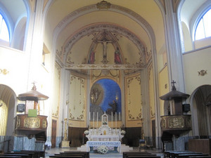 Altare maggiore della chiesa delle Stimmate di San Francesco. Fotografia di Dario Rosso, 2010. ©Museo Torino.