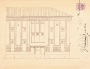 Progetto Edilizio casa Giordanino/Fiorio (ASCT, PE I cat., 1910/239): progetto definitivo